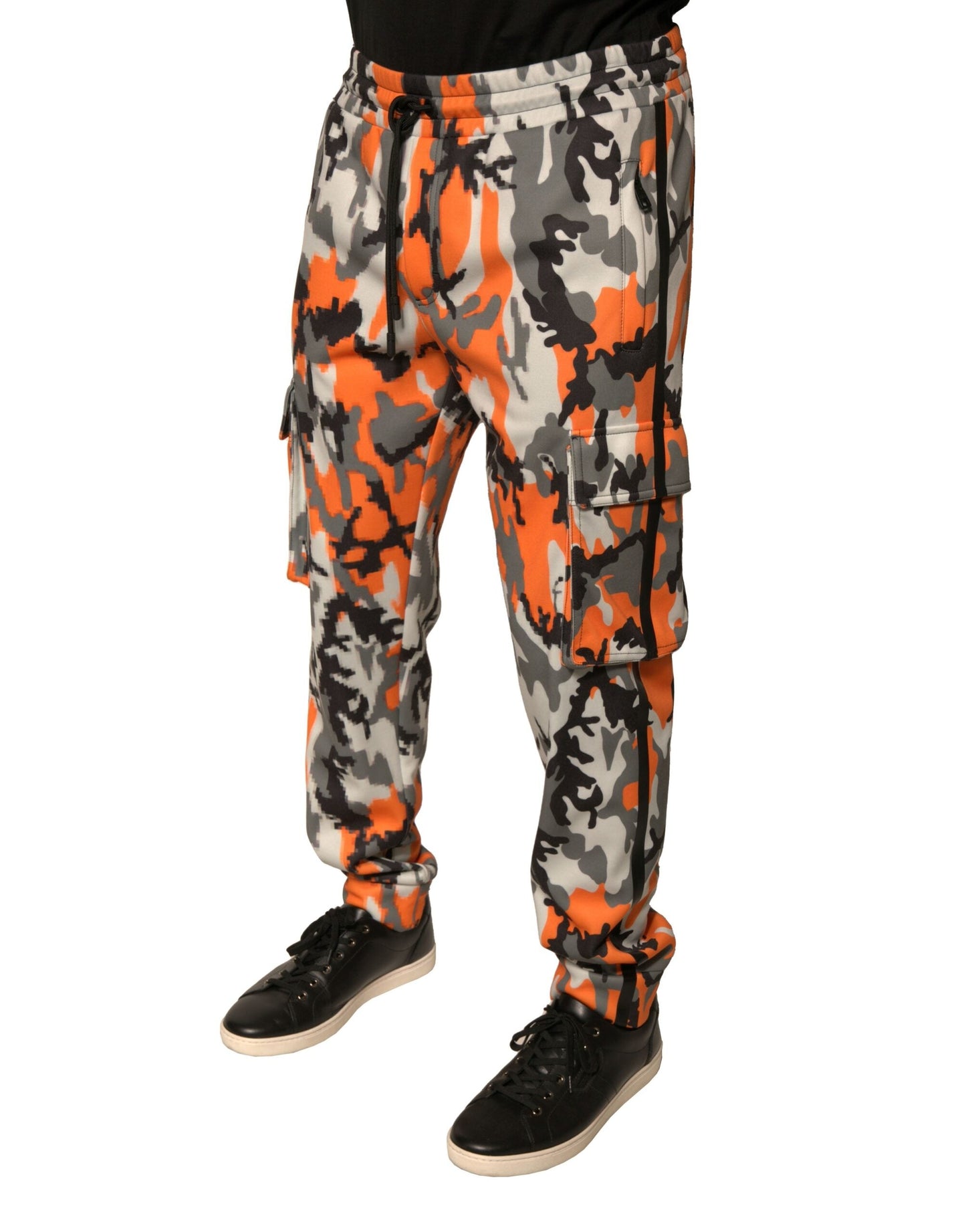 Dolce & Gabbana Multicolor Camouflage Cargo Jogger Pants - IT50 | L