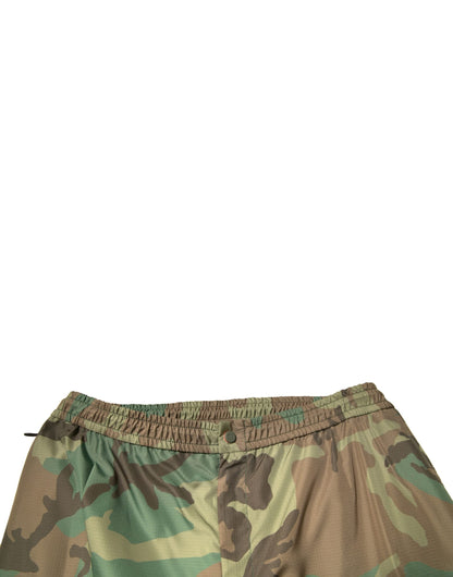 Dolce & Gabbana Multicolor Camouflage Cargo Sweatpants Pants - IT56 | XXL