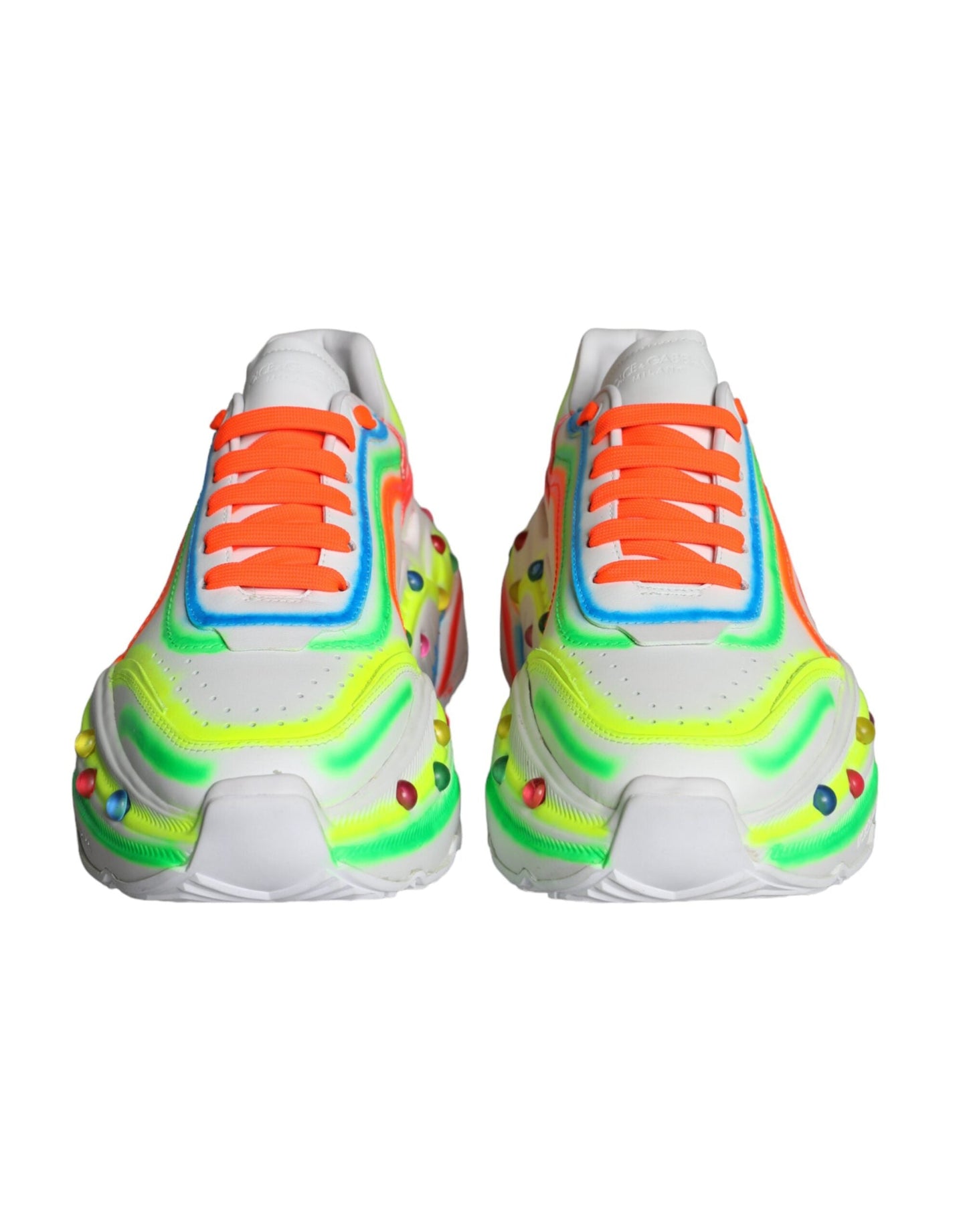 Dolce & Gabbana Multicolor Daymaster LED Lighted Sneaker Shoes - EU44/US11