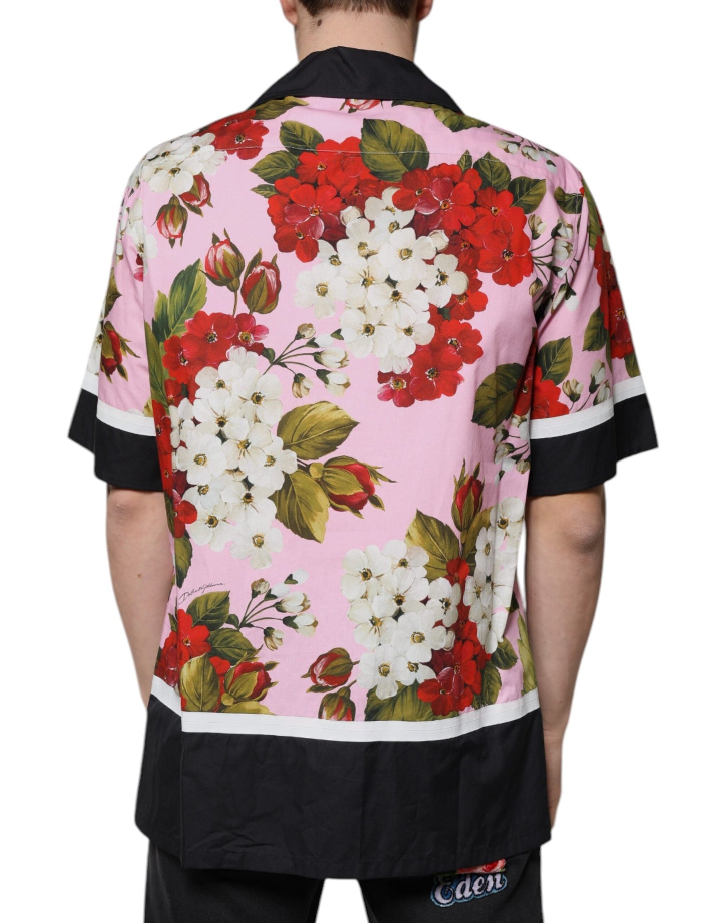 Dolce & Gabbana Multicolor Floral Button Down Casual Shirt - IT40 | M