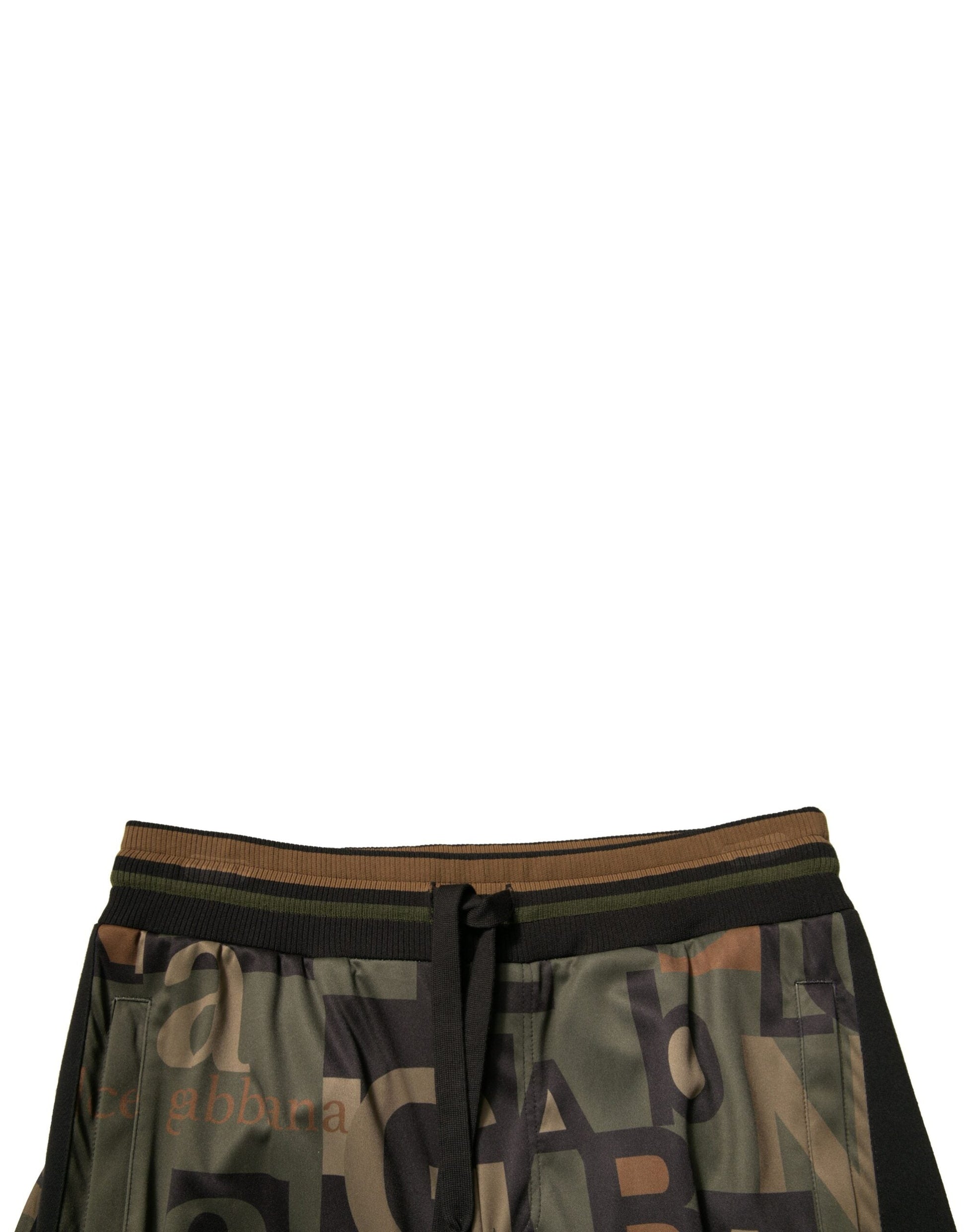 Dolce & Gabbana Multicolor Logo Camouflage Cargo Jogger Pants - IT50 | L