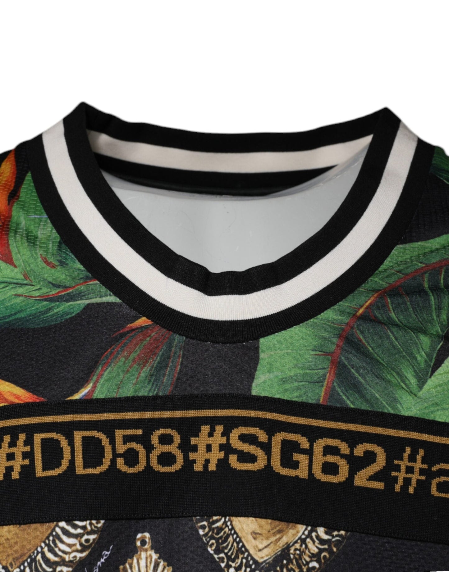 Dolce & Gabbana Multicolor Tropical Sleeveless Tank T-shirt - IT50 | L