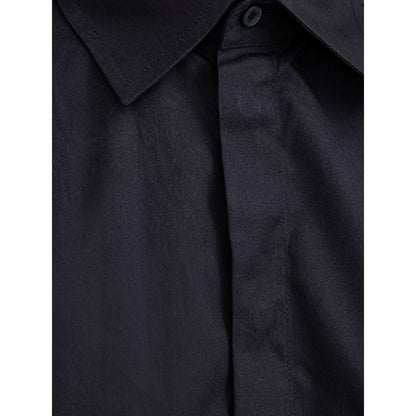 Dolce & Gabbana Navy Blue Cotton Shirt - IT40 | M