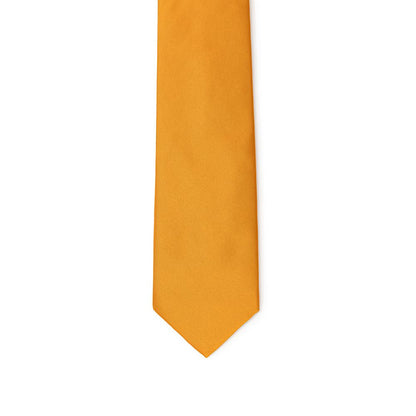 Dolce & Gabbana Orange Silk Ties & Bowty - 8 cm