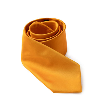 Dolce & Gabbana Orange Silk Ties & Bowty - 8 cm