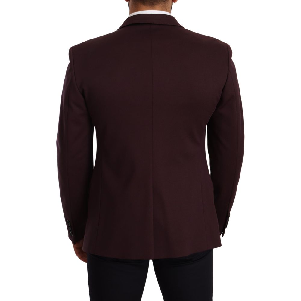 Dolce & Gabbana Purple Cotton Blazer - IT50 | L