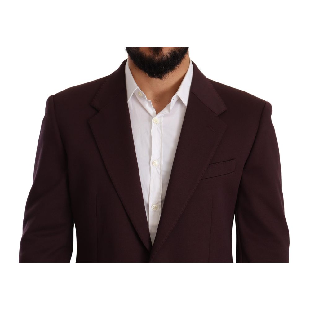 Dolce & Gabbana Purple Cotton Blazer - IT50 | L