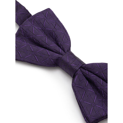 Dolce & Gabbana Purple Silk Ties & Bowty - One Size