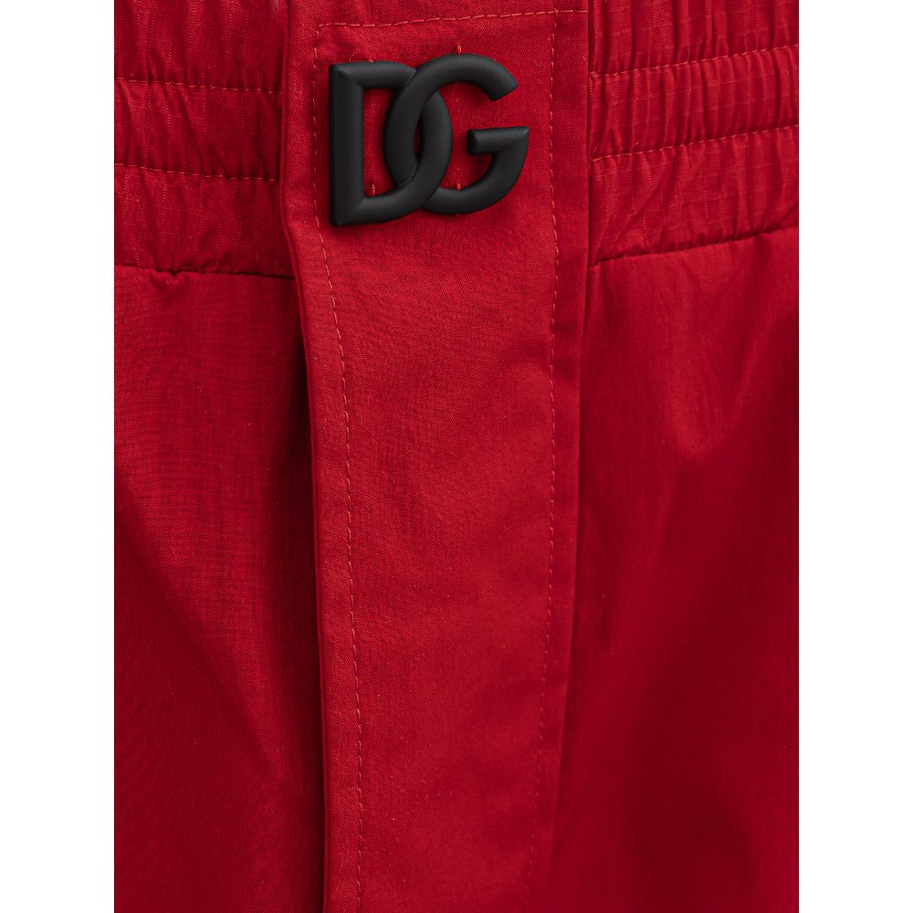 Dolce & Gabbana Red Polyamide Jeans & Pant - IT48 | M