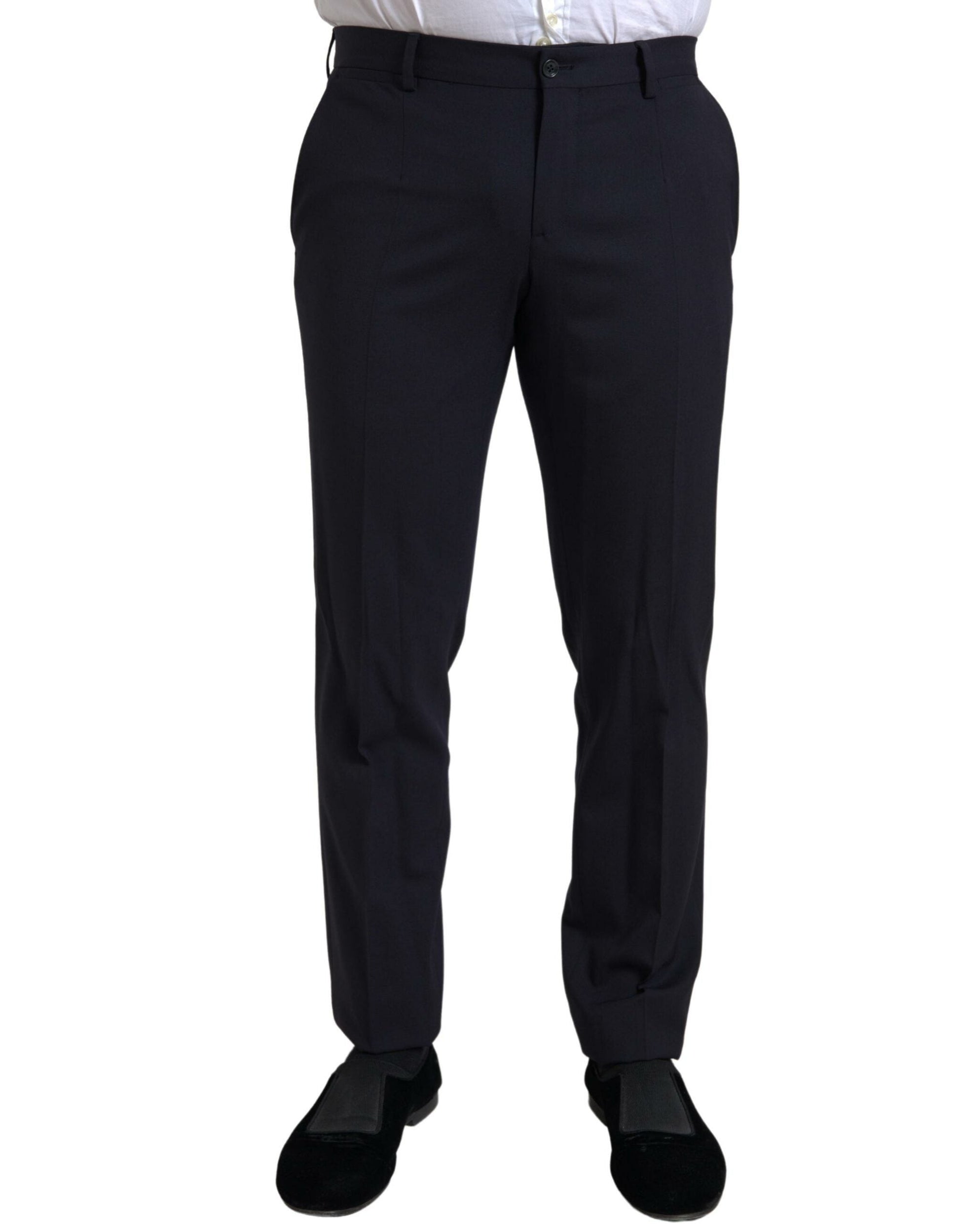 Dolce & Gabbana Sleek Dark Blue Martini Slim Fit Suit - IT50 | L