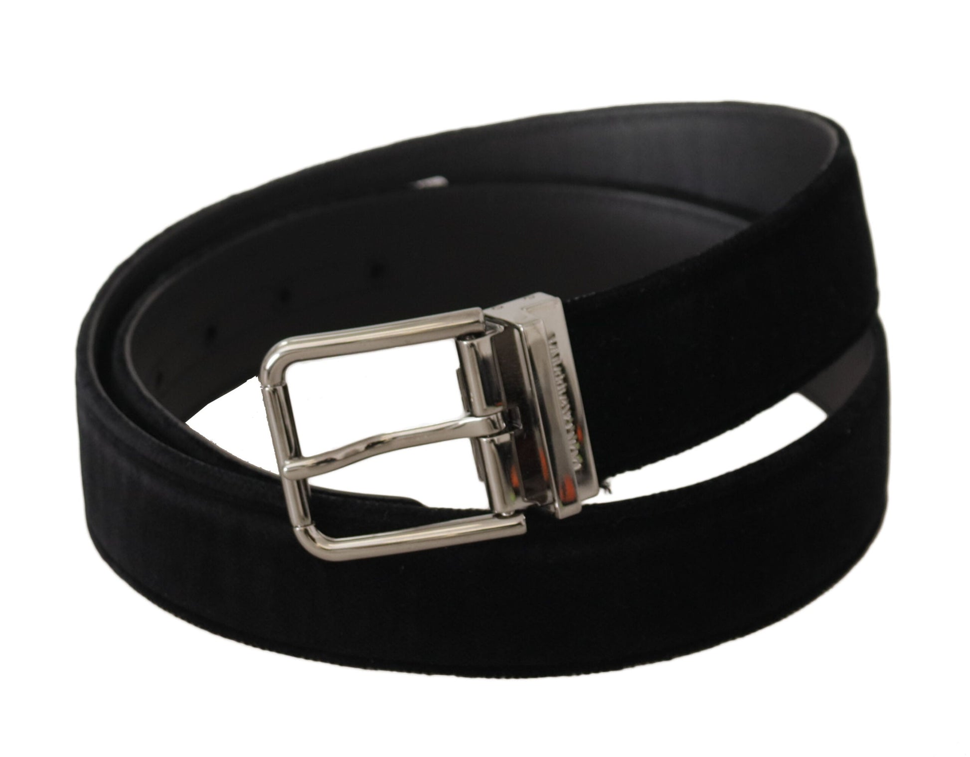 Dolce & Gabbana Sophisticated Velvet Leather Belt - 90 cm / 36 Inches