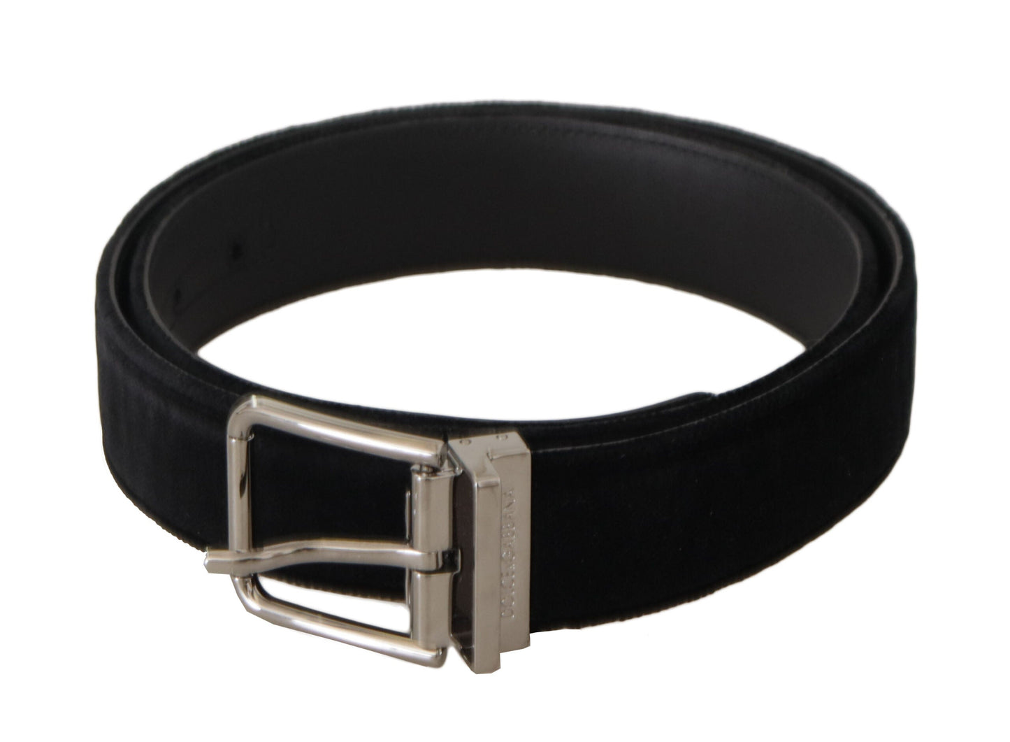 Dolce & Gabbana Sophisticated Velvet Leather Belt - 90 cm / 36 Inches