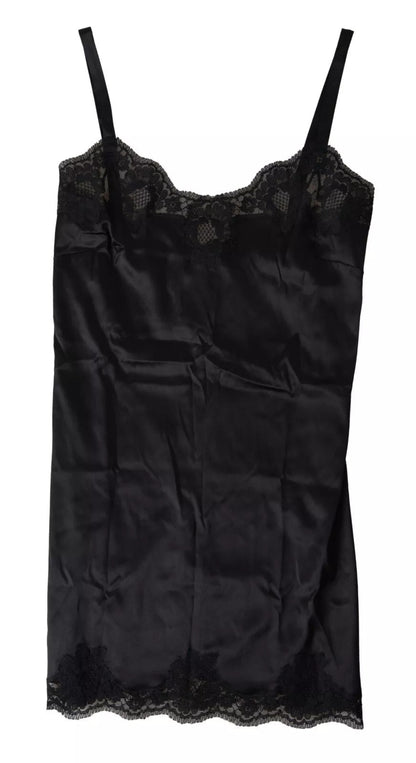 Dolce & Gabbana Sultry Black Silk Camisole Top - IT3 | M