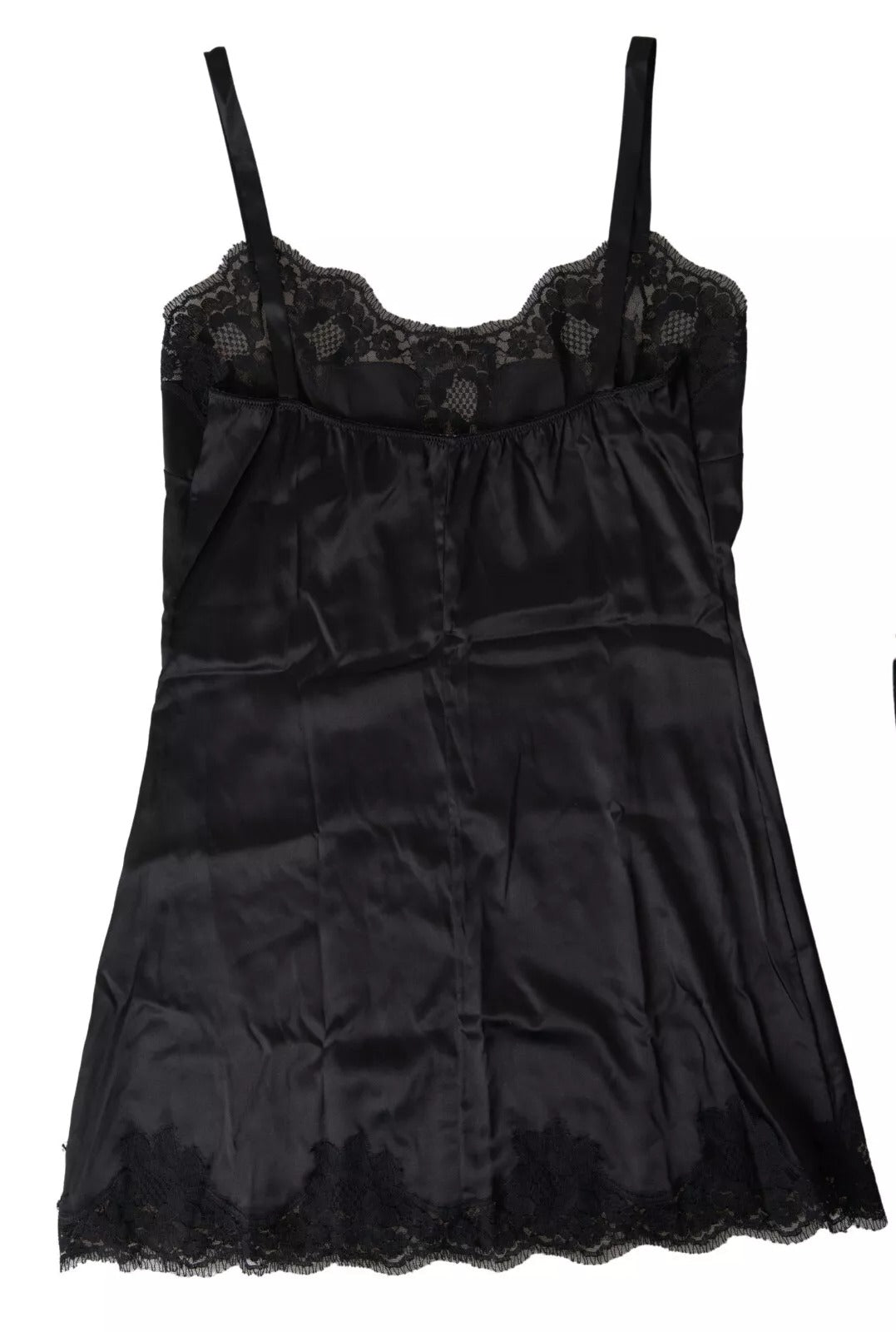 Dolce & Gabbana Sultry Black Silk Camisole Top - IT3 | M