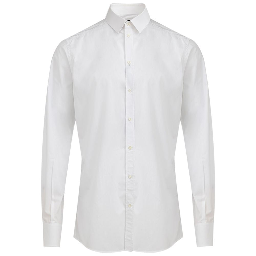 Dolce & Gabbana White Cotton Shirt - 42