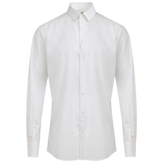 Dolce & Gabbana White Cotton Shirt - 42