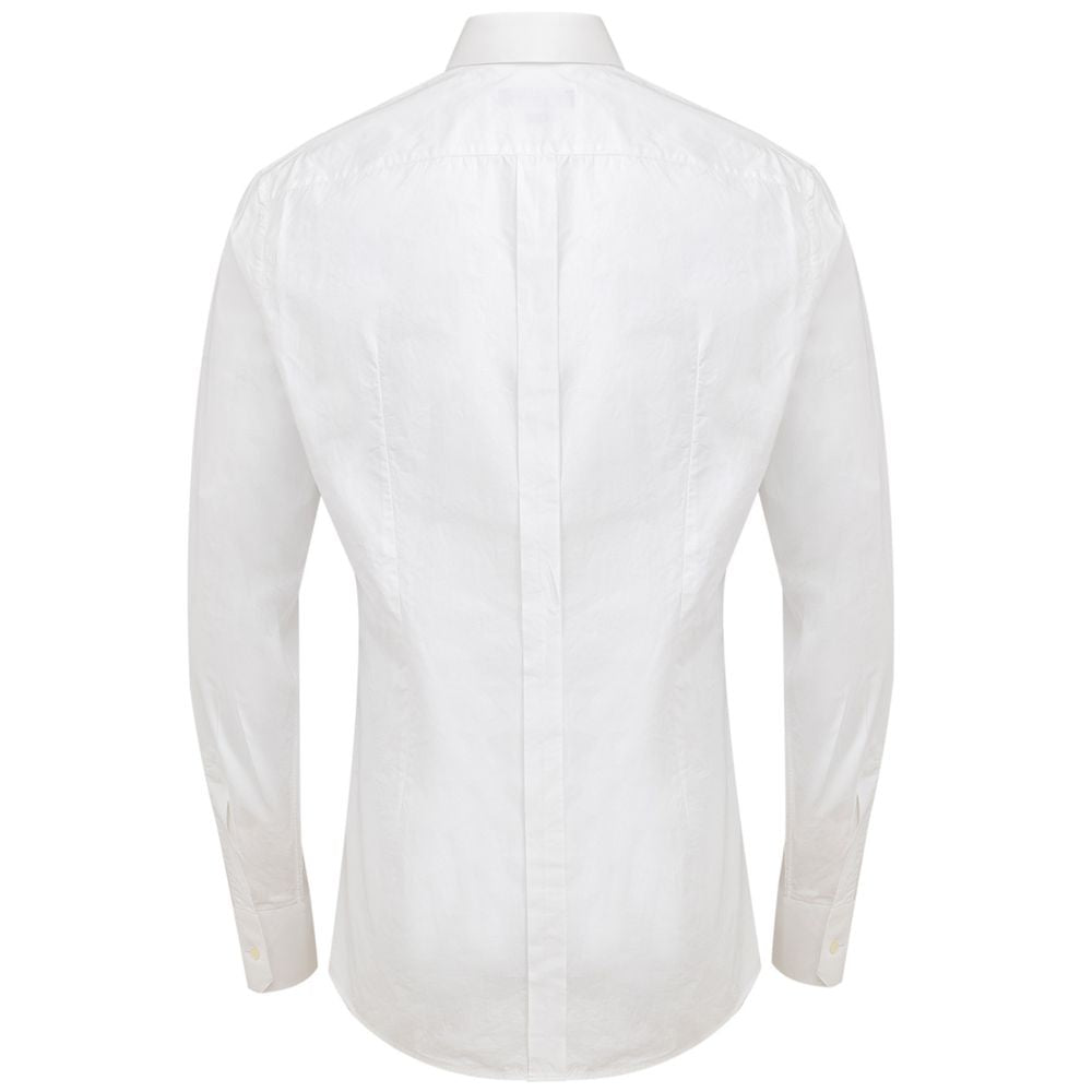 Dolce & Gabbana White Cotton Shirt - 42