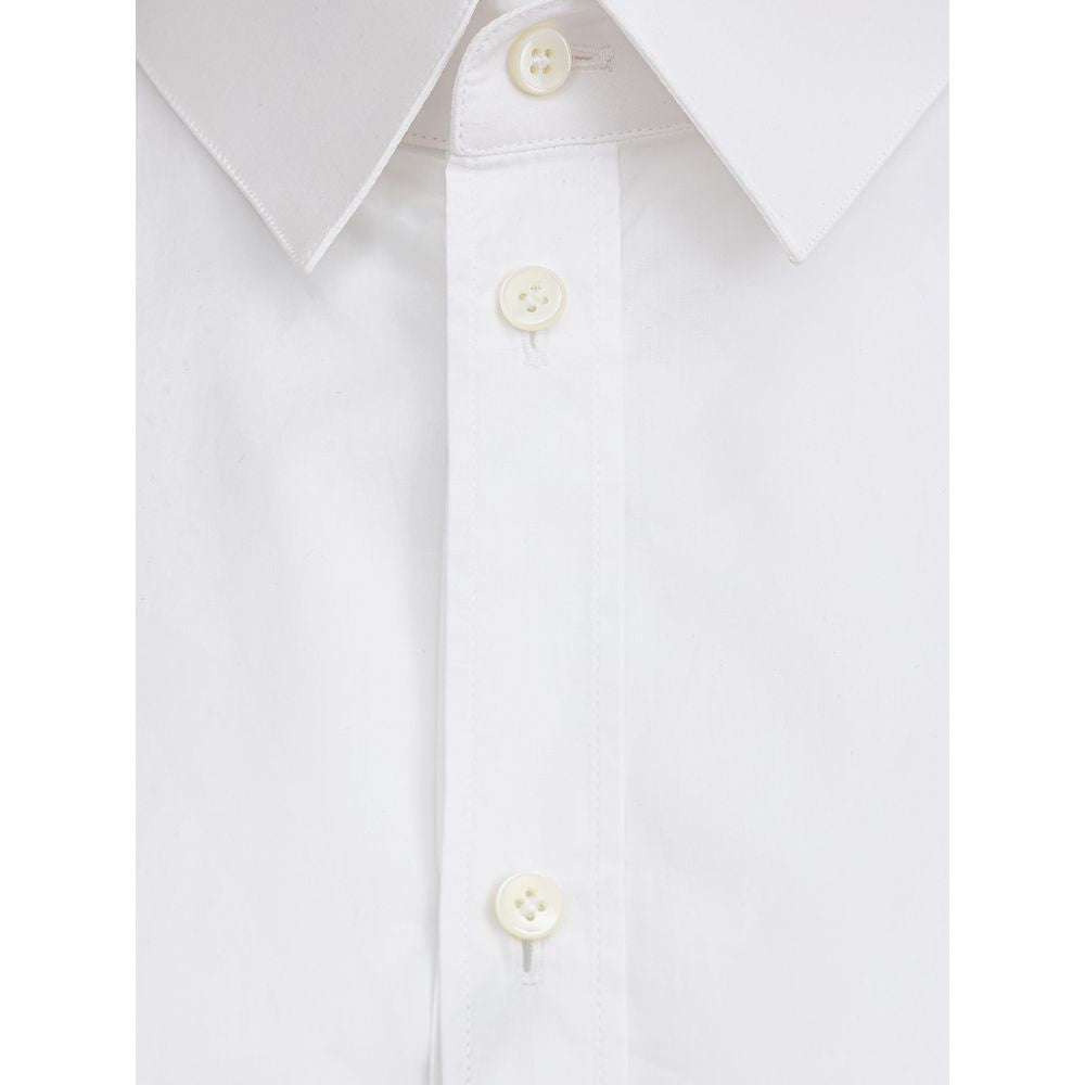 Dolce & Gabbana White Cotton Shirt - 42