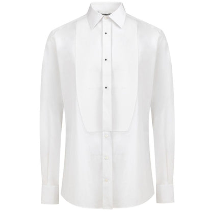 Dolce & Gabbana White Cotton Shirt - 44