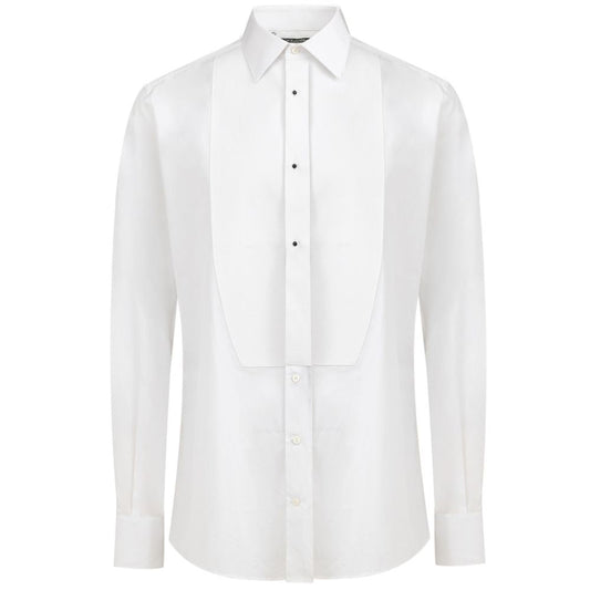 Dolce & Gabbana White Cotton Shirt - 44