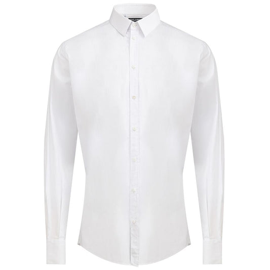 Dolce & Gabbana White Cotton Shirt - 44