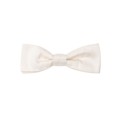 Dolce & Gabbana White Silk Ties & Bowty - One Size