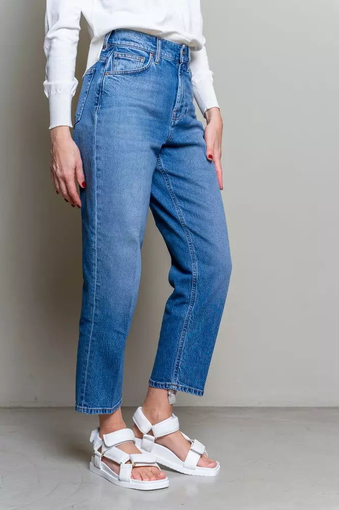 Don The Fuller Elevated Blue High-Waist Denim for Women - W28