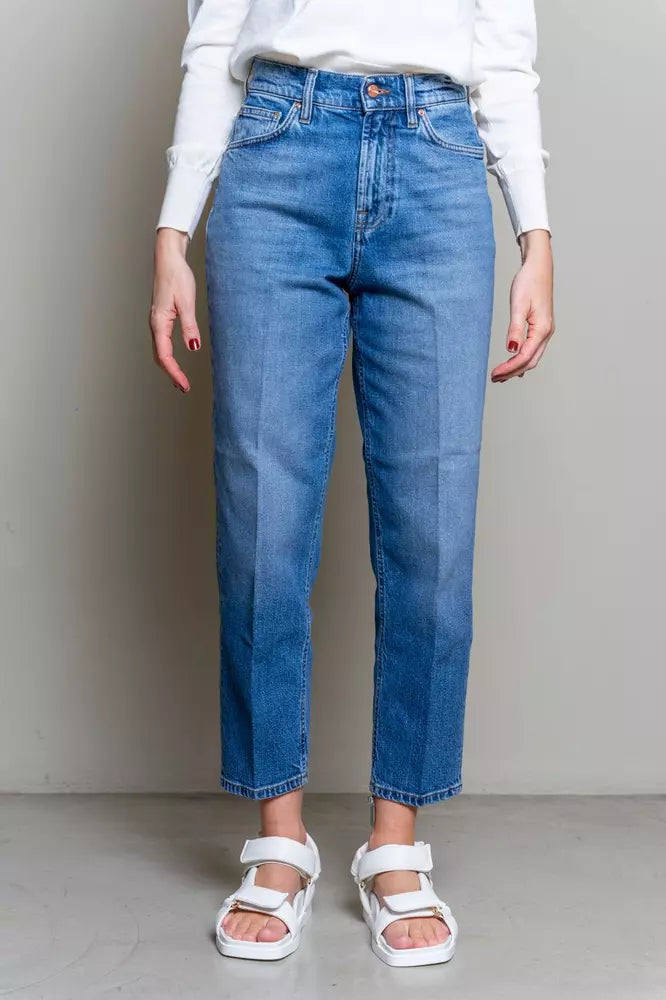 Don The Fuller Elevated Blue High-Waist Denim for Women - W28