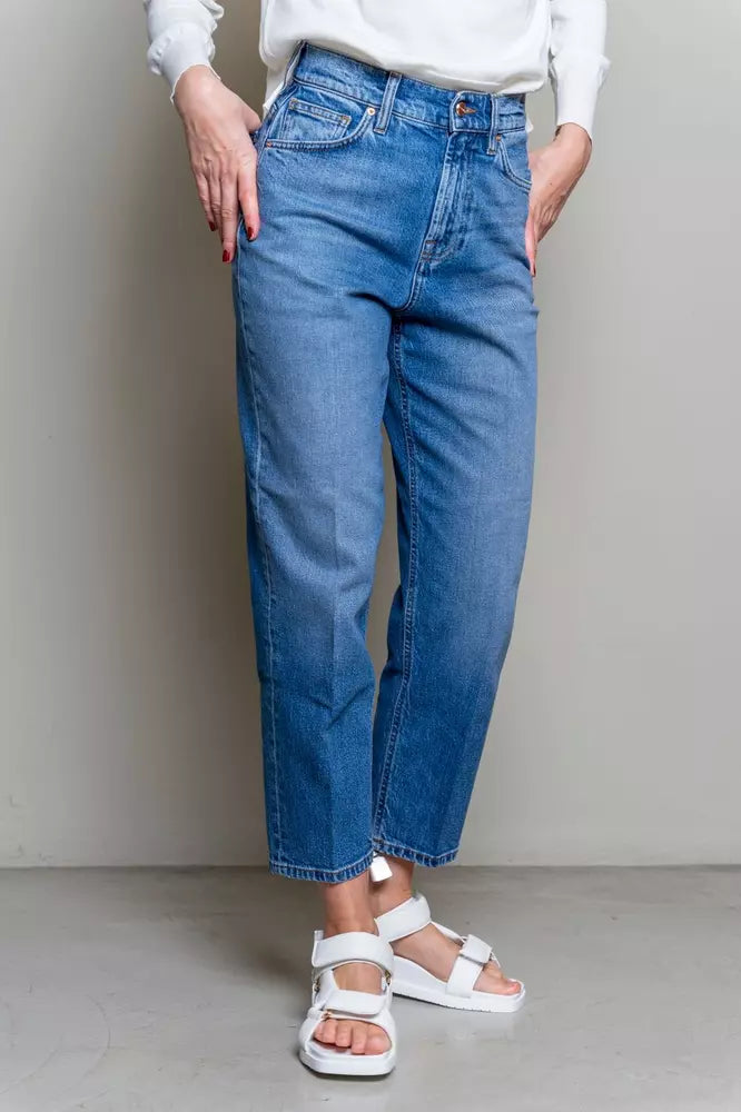 Don The Fuller Elevated Blue High-Waist Denim for Women - W28