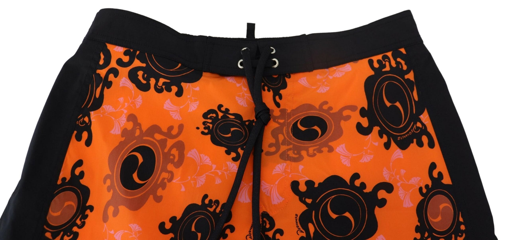 Dsquared² Chic Orange Swim Shorts Boxer for Men - IT48 | M