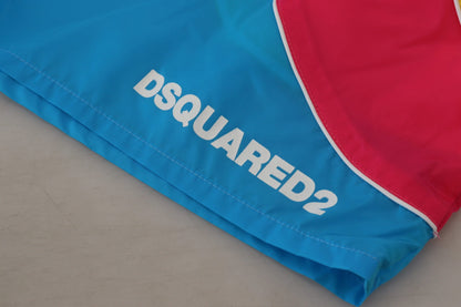 Dsquared² Exclusive Multicolor Swim Shorts Boxer - IT48 | M