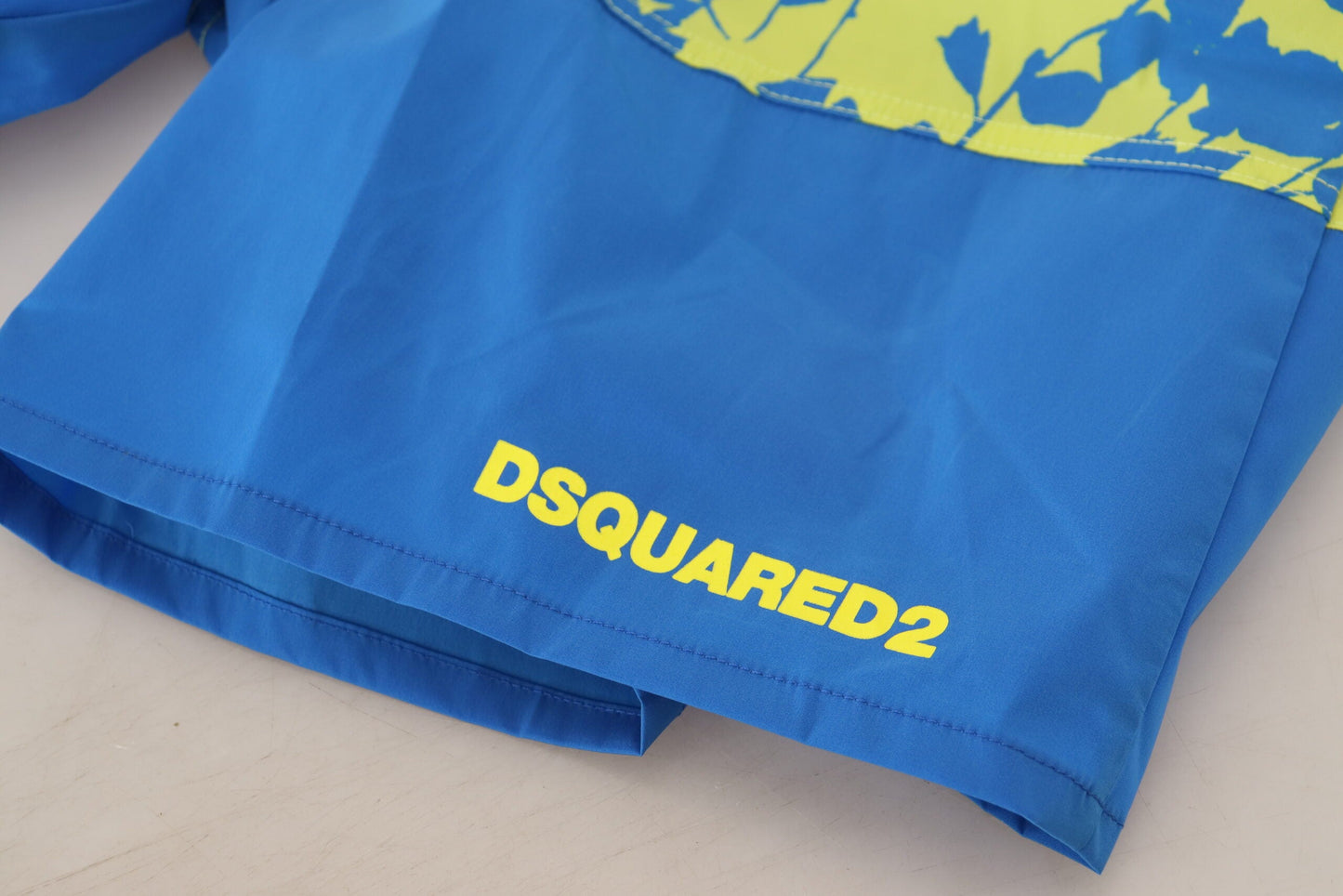 Dsquared² Exquisite Blue Green Swim Shorts Boxer - IT48 | M