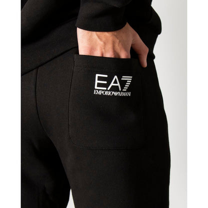 EA7 Emporio Armani Black Cotton Jeans & Pant - IT52 | XL