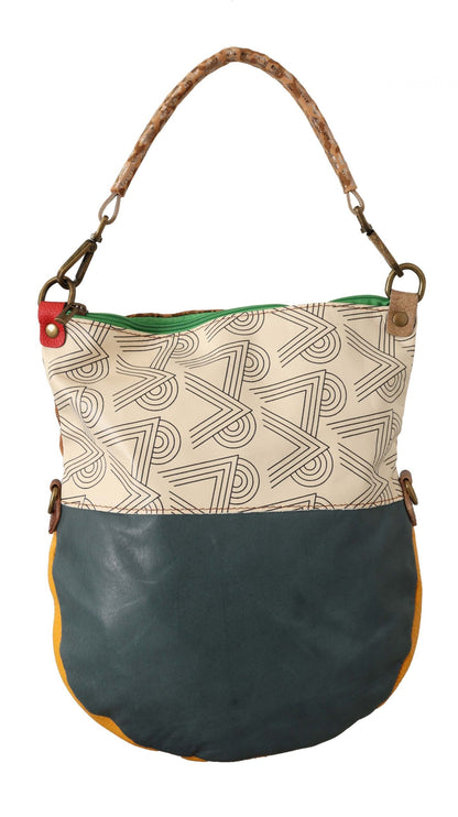 EBARRITO Chic Multicolor Leather Shoulder Bag