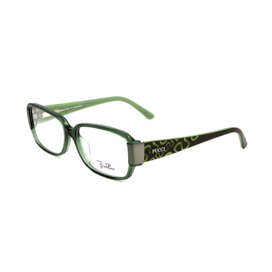 Emilio Pucci Olive Plastic Frames