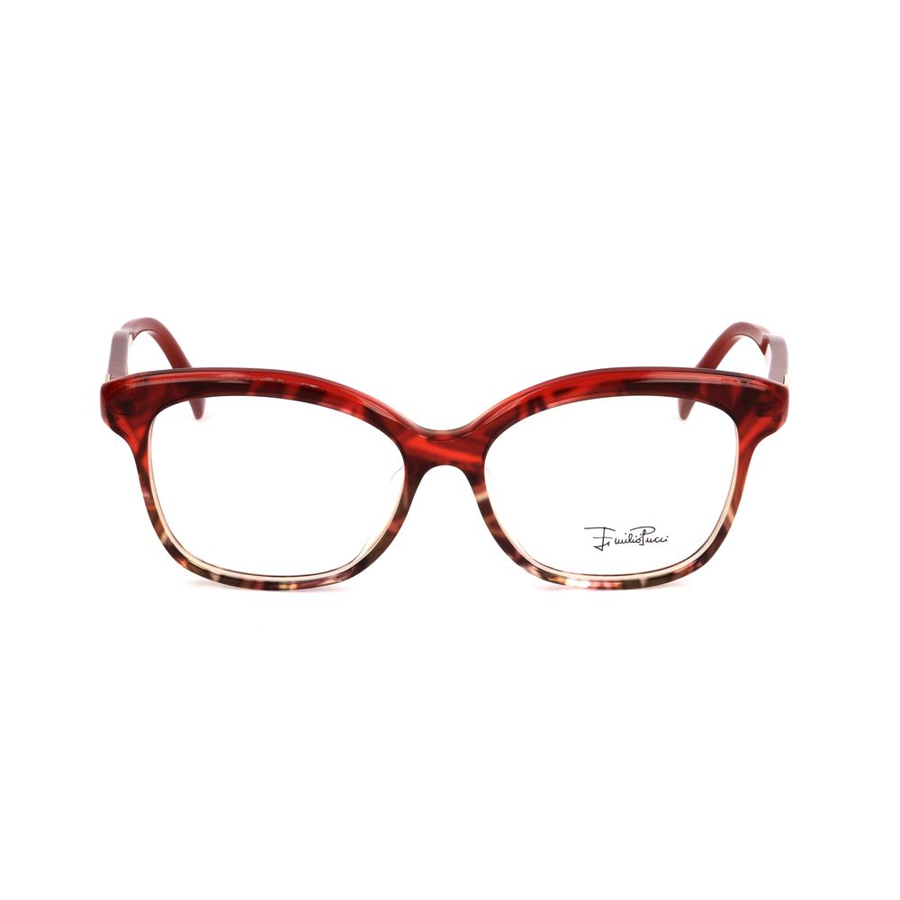 Emilio Pucci Red Plastic Frames