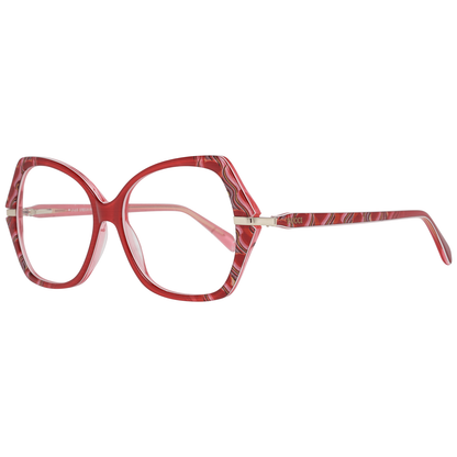 Emilio Pucci Red Women Optical Frames