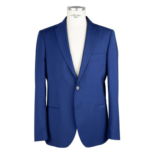 Emilio Romanelli Elegant Two-Button Men’s Suit in Blue - IT46 | S