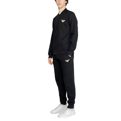 Emporio Armani Underwear Black Cotton Sweatsuit - IT44 | S