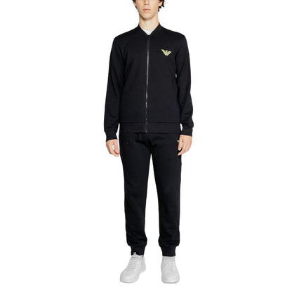 Emporio Armani Underwear Black Cotton Sweatsuit - IT44 | S