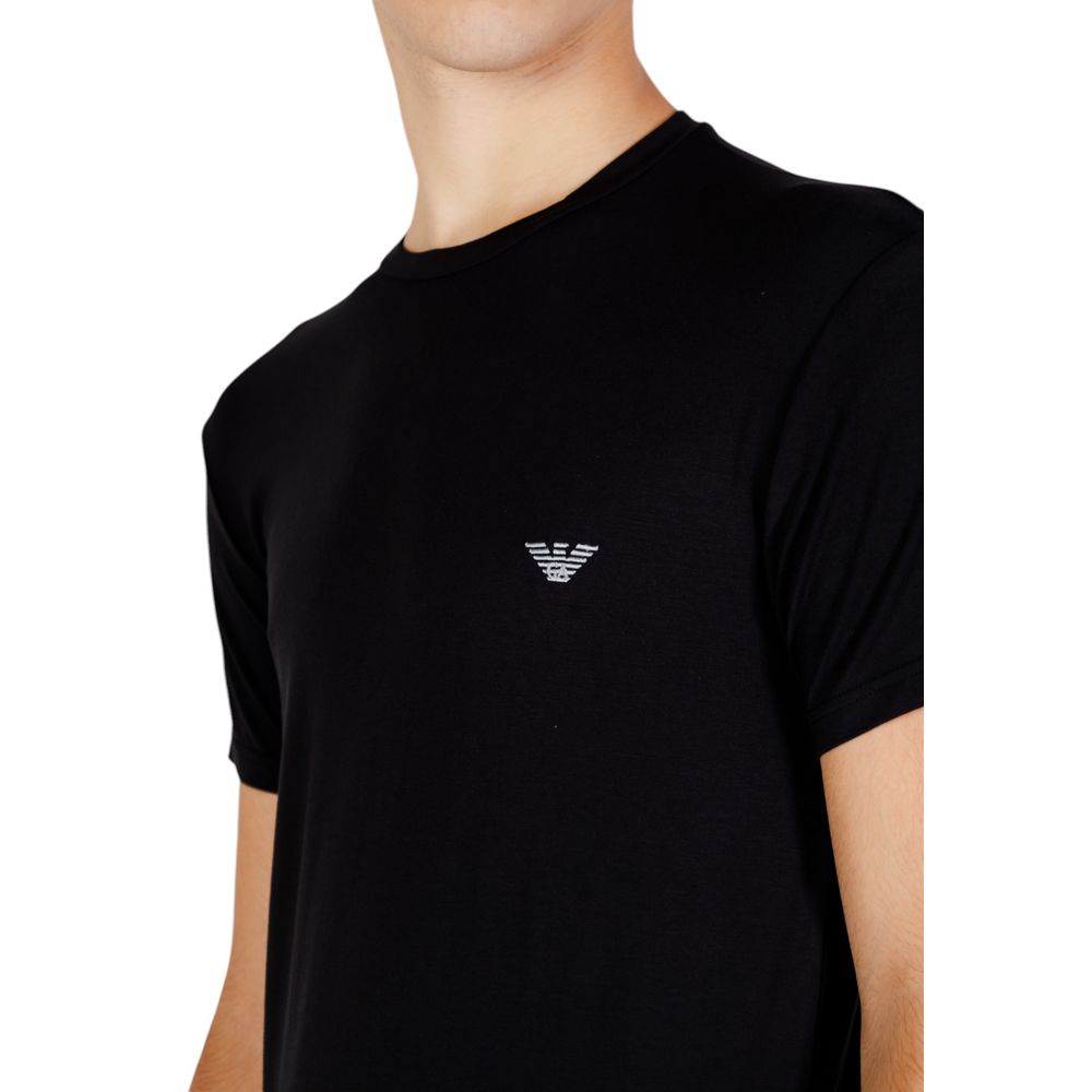 Emporio Armani Underwear Black Modal T-Shirt - IT48 | L