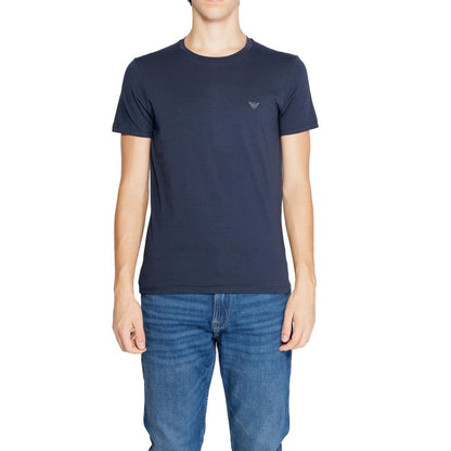 Emporio Armani Underwear Blue Cotton T-Shirt - IT46 | M