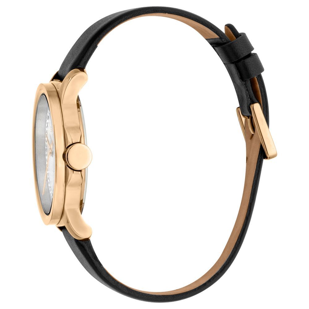 Esprit Rose Gold Leather Watch