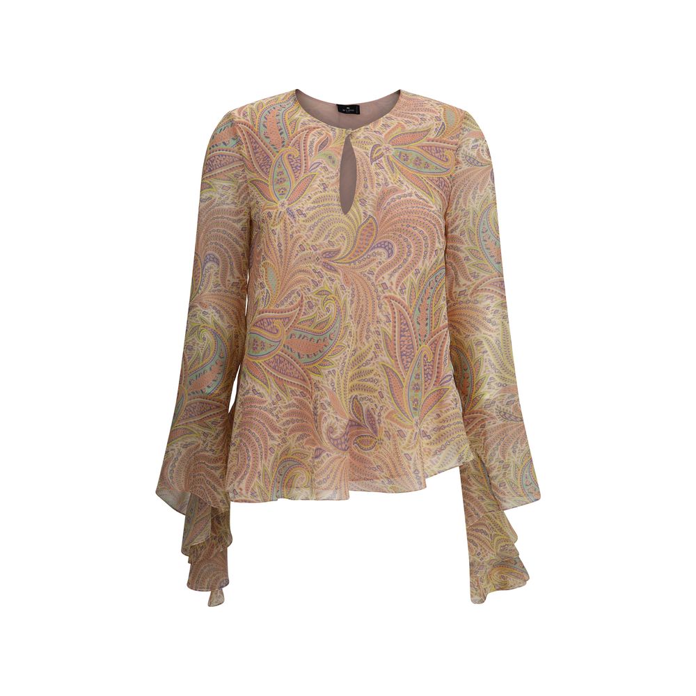 Etro Paisley print silk Blouse - IT44 | L