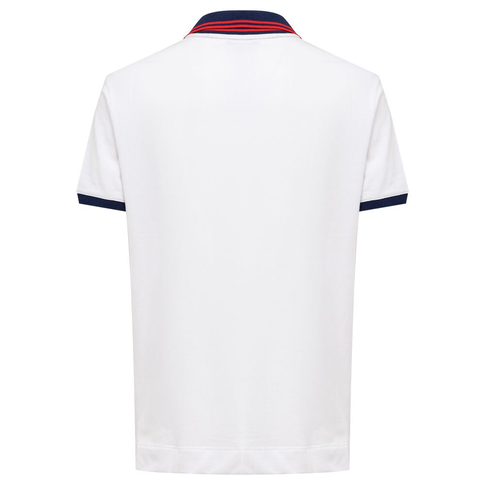 Fendi White Cotton Polo Shirt - IT48 | M