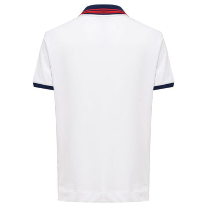 Fendi White Cotton Polo Shirt - IT48 | M