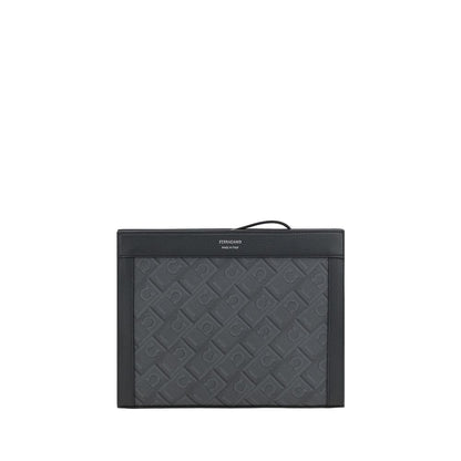 Ferragamo Gancini pattern Pouch