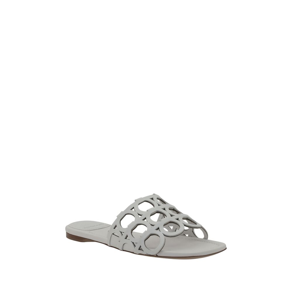 Ferragamo Gancini Pattern Sandals - EU35.5/US5.5