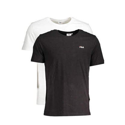 Fila White Cotton Men TShirt - XL