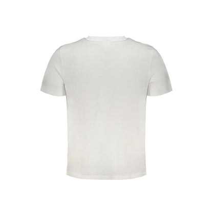 Fila White Cotton T-Shirt